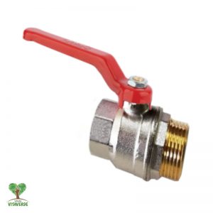 Valvola a sfera  - 1" F x 1" M in ottone                                                                                        