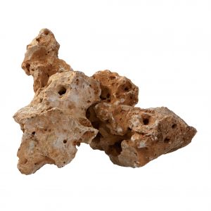 Roccia Travertino rosa sfusa 100-200-400 mm. al kg.                                                                             