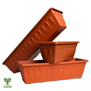 CASSETTA CASSIOPEA TERRACOTTA 40x20x16 LT 8                                                                                     