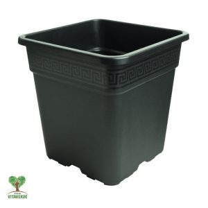 VASO VEGA NERO  36,5x36,5x36 LT 30                                                                                              