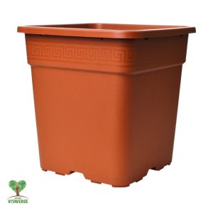 VASO VEGA TERRACOTTA  33,5x33,5x33,5 LT 25                                                                                      