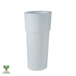 VASO ALTO TONDO - ALBA BIANCO 48x37x100/30