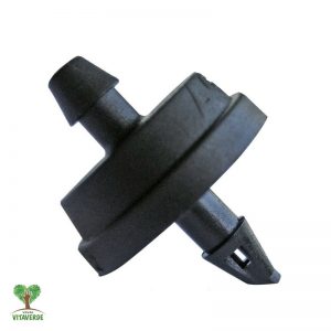 Gocciolatore autocompensante autopulente 4 l/h - nero                                                                           