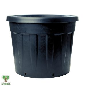 VASO FENICE NERO  26,5/24,0x23,5 LT 9,0                                                                                         