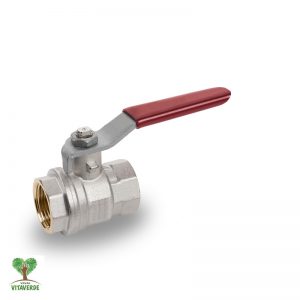 Valvola a sfera  - 1/2" F x 1/2" F in ottone                                                                                    