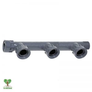 Collettore a 3 vie - 1"Fx1"F x1"Fx1"Fx1"M talvit                                                                                