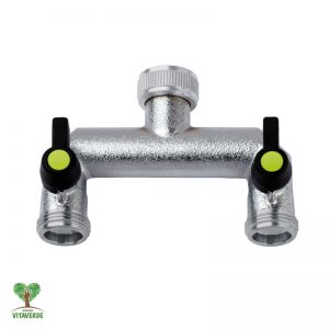 Rubinetto a 2 vie indipendenti (3/4 x 3/4)                                                                                      