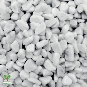 Ciottolo Bianco Carrara 15-25 mm sacchi  25 kg                                                                                  