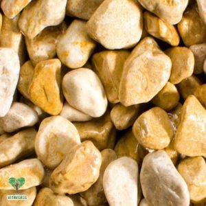 Ciottolo Giallo Mori 40-60 mm  sacchi da 25 kg.                                                                                 