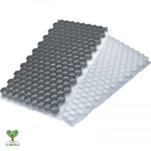 GravelFix Pro Bianco/Grigio  80x120 cm.                                                                                         