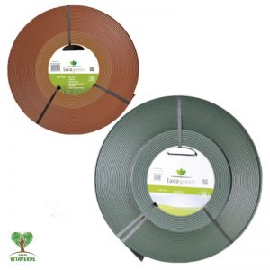 Lacogreen Bordura h 140 mm colore nero-verde - cacao al metro lineare ( 1 picchetto incluso ogni 2 m)