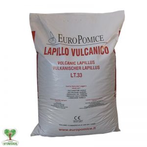 Lapillo vulcanico ROSSO 10/18 sacchi da 33 lt.